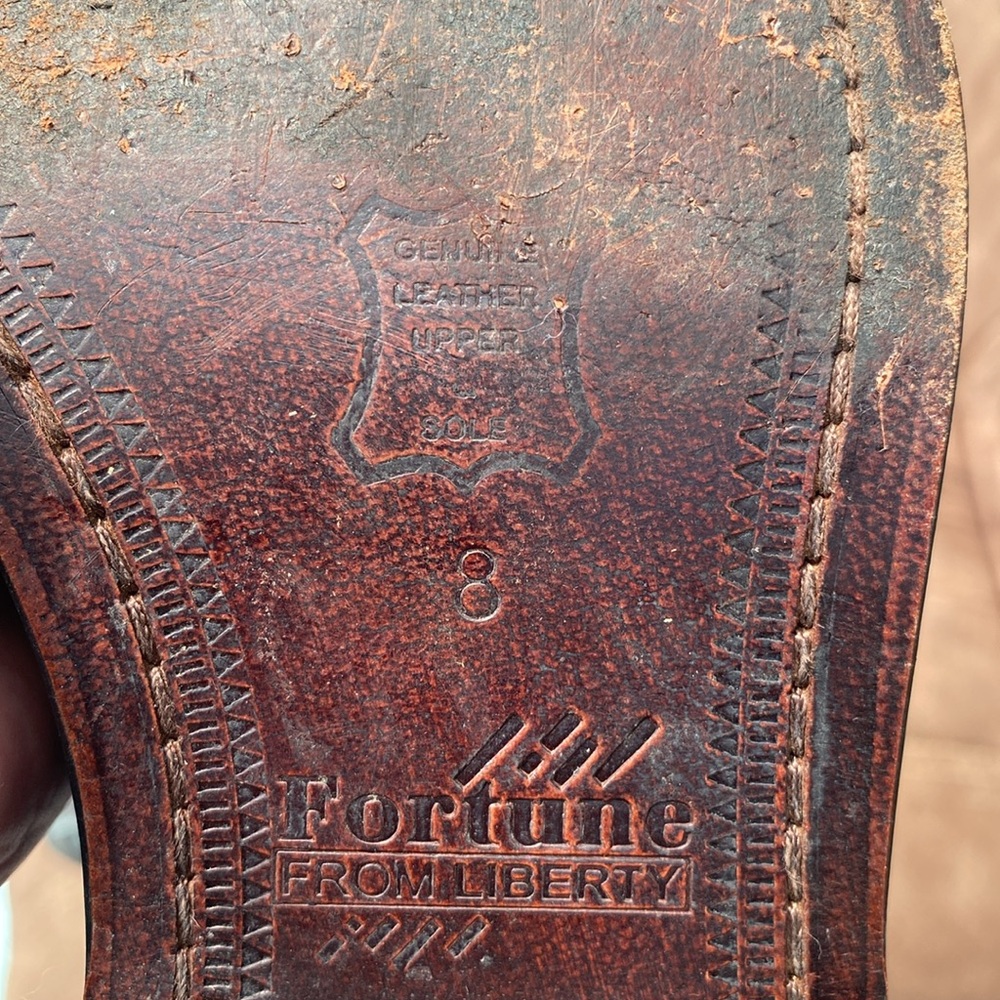 Mens all leather lizard look ankle boots. - Picture 4 of 6